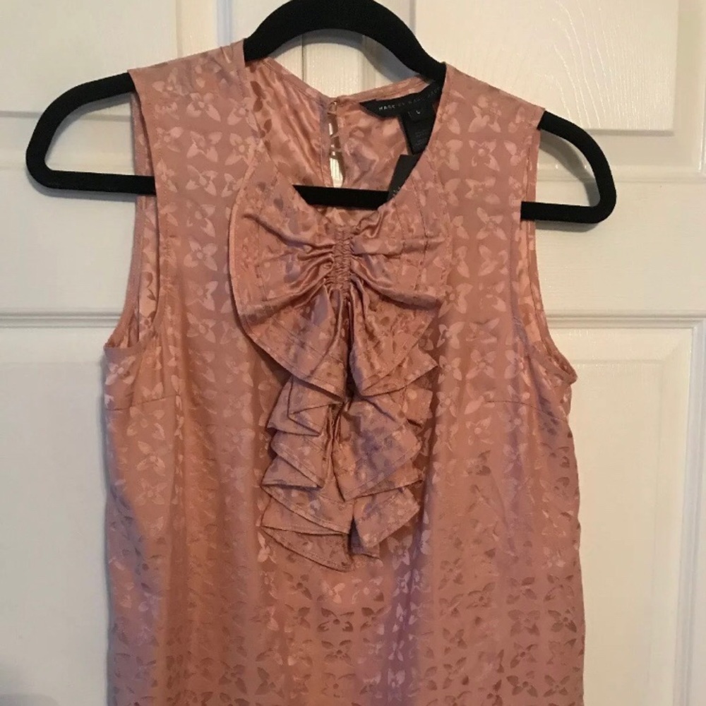 Nwt Marc by Marc Jacobs 100% silk tank size large